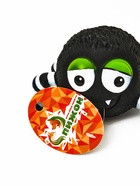 Игрушка пищащая "Паук" для собак, 15 см, черная - фото 69484389
