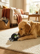 Пищащая игрушка для собак «Паук», 15 см, чёрная - Фото 7