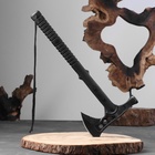 УЦЕНКА Топорик туристический «Викинг» многофункциональный, 16.5×39 см, чёрный - Фото 1