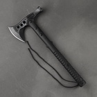 УЦЕНКА Топорик туристический «Викинг» многофункциональный, 16.5×39 см, чёрный - Фото 2