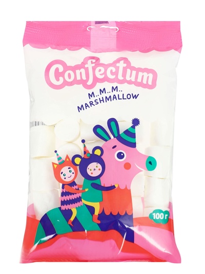 Маршмеллоу Confectum clouds, с ароматом ванили, 100 г