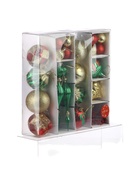 УЦЕНКА Набор украшений пластик 42 шт. «Карнавал ассорти» красный зелёный - Фото 14