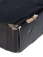 УЦЕНКА Смеситель для раковины ZEIN Z3874, однорычажный, высота излива 12 см, латунь, черный/gold 993 - Фото 9