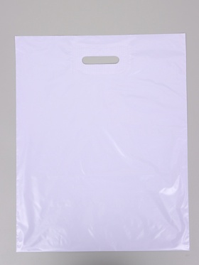 Пакет с вырубной усиленной ручкой ПВД, лавандовый, 40×50 см, 45 мкм  (артикул 10958415)  большой выбор товаров оптом и в розницу по низким ценам с доставкой