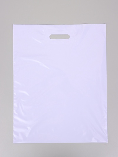Пакет полиэтиленовый с вырубной ручкой, лавандовый 40×50 см, 60 мкм