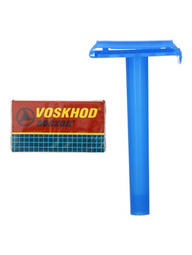 Набор для бритья мужской (станок + 5 лезвий) МИКС  (артикул 10917555)  большой выбор товаров оптом и в розницу по низким ценам с доставкой