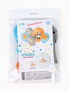 Воздушный шар латексный 12" «С днём рождения. Зверята», набор 5 шт. (комплект 2 шт) - фото 69484424