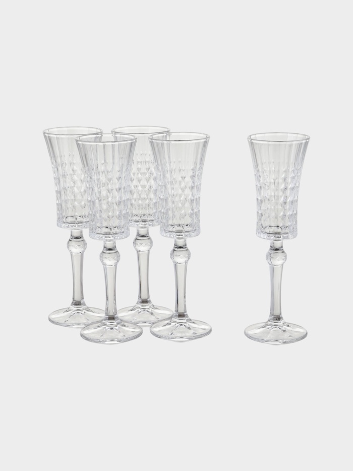 УЦЕНКА Набор бокалов для шампанского «Винтаж», 150 мл, 17×22.5 см, 5 шт. - Фото 1