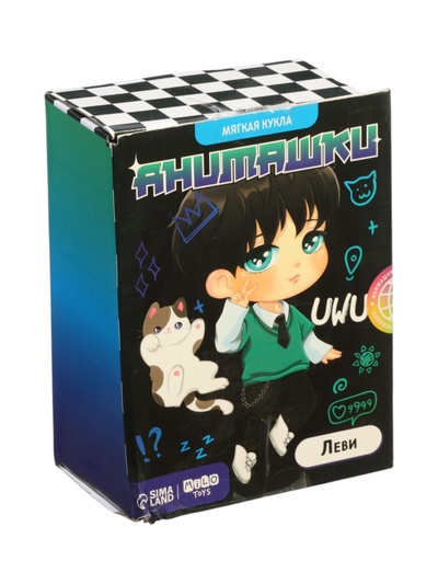 УЦЕНКА Мягкая игрушка «Анимашки» Леви