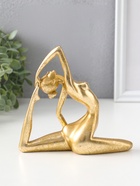 Фигурка полистоун «Обнажённая девушка - йогиня», под золото, 6.2×16×15.5 см  (артикул 10954804)  большой выбор товаров оптом и в розницу по низким ценам с доставкой