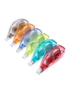 Корректор-лента, набор 6 штук, 8 м×5 мм, в пакете, МИКС - фото 121582950