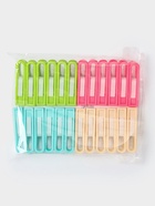 Набор прищепок бельевых 24 шт, пластик  (артикул 10963791)  большой выбор товаров оптом и в розницу по низким ценам с доставкой