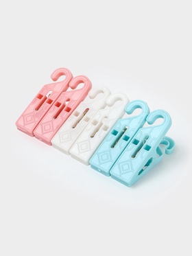 Набор прищепок бельевых 12 шт, пластик  (артикул 10963792)  большой выбор товаров оптом и в розницу по низким ценам с доставкой