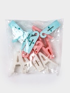 Набор прищепок бельевых 12 шт, пластик  (артикул 10963792)  большой выбор товаров оптом и в розницу по низким ценам с доставкой