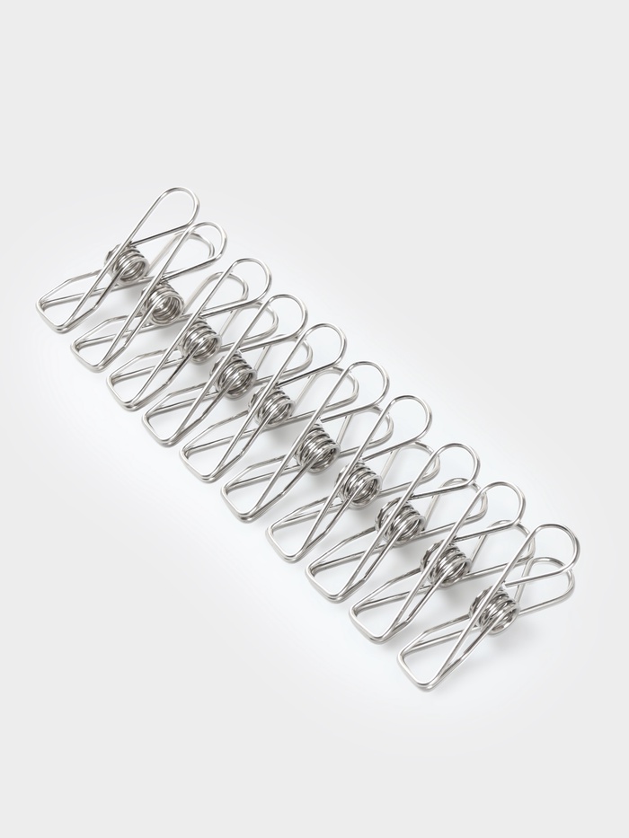Набор прищепок бельевых металлических Доляна, 20 шт. - Фото 1