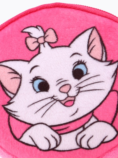 Кошелек детский плюшевый «Кошечка» 9×9×1