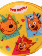 Кошелек детский плюшевый «Три кота» 9×9×1 10926444