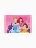 Кошелек детский на липучке «Принцессы» розовый 9×9×1  (артикул 10930884)  большой выбор товаров оптом и в розницу по низким ценам с доставкой