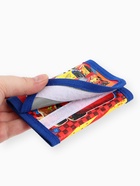 Кошелек детский на липучке «Тачки» синий 9×9×1  (артикул 10930886)  большой выбор товаров оптом и в розницу по низким ценам с доставкой