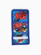 Кошелек детский на липучке «Человек-паук» синий 9×9×1  (артикул 10930887)  большой выбор товаров оптом и в розницу по низким ценам с доставкой