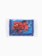 Кошелек детский на липучке «Человек-паук» синий 9×9×1  (артикул 10930887)  большой выбор товаров оптом и в розницу по низким ценам с доставкой