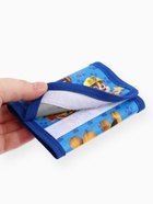 Кошелек детский на липучке «Щенячий патруль» синий 9×9×1 - фото 121983835