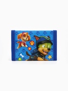 Кошелек детский на липучке «Щенячий патруль» синий 9×9×1 - фото 121983838