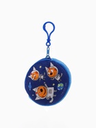 Кошелек детский плюшевый «Три кота» синий 9×9×1 10931186