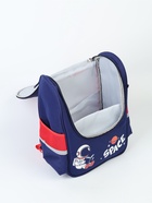 Рюкзак школьный, с эргономичной спинкой квадратный «Ракета» - Фото 4