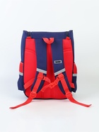 Рюкзак школьный, с эргономичной спинкой квадратный «Ракета» - Фото 6