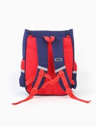 Рюкзак школьный, с эргономичной спинкой квадратный «Ракета» - Фото 6