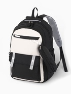 Рюкзак школьный, с пеналом, 2 отделения, 3 кармана, 31×14×44 см, чёрный - Фото 1