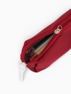 Рюкзак школьный, с пеналом, 2 отделения, 3 кармана, 31×14×44 см, бордовый - Фото 13