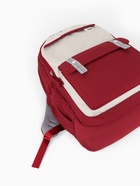 Рюкзак школьный, с пеналом, 2 отделения, 3 кармана, 31×14×44 см, бордовый - Фото 4