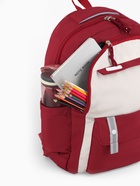 Рюкзак школьный, с пеналом, 2 отделения, 3 кармана, 31×14×44 см, бордовый - Фото 9