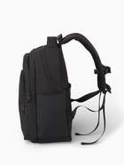 Рюкзак, 2 отделения, 3 кармана, водонепроницаемое дно, 27×14×38.5 см, чёрный - Фото 6