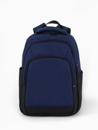 Рюкзак, 2 отделения, 3 кармана, водонепроницаемое дно, 27×14×38.5 см, синий - Фото 2