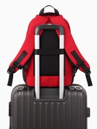 Рюкзак, 2 отделения, 3 кармана, водонепроницаемое дно, 27×14×38.5 см, красный - Фото 11