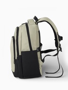 Рюкзак, 2 отделения, 3 кармана, водонепроницаемое дно, 27×14×38.5 см, светло-зелёный - Фото 6