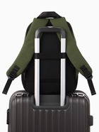 Рюкзак, 2 отделения, 5 карманов, водонепроницаемое дно, 26×14×39 см, зелёный - Фото 11