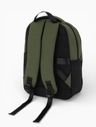 Рюкзак, 2 отделения, 5 карманов, водонепроницаемое дно, 26×14×39 см, зелёный - Фото 3