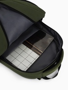 Рюкзак, 2 отделения, 5 карманов, водонепроницаемое дно, 26×14×39 см, зелёный - Фото 8