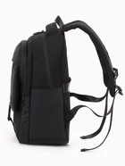 Рюкзак школьный, 2 отделения, 4 кармана, водонепроницаемое дно, 27×13×38.5 см, чёрный - Фото 4