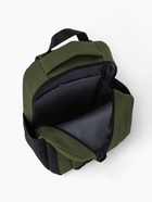 Рюкзак, 2 отделения, 4 кармана, водонепроницаемое дно, 27×13×38.5 см, зелёный - Фото 7