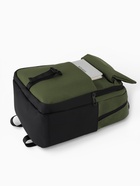 Рюкзак, 2 отделения, 4 кармана, водонепроницаемое дно, 27×13×38.5 см, зелёный - Фото 10