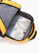 Рюкзак школьный, 2 отделения, 4 кармана, водонепроницаемое дно, 27×13×38.5 см, жёлтый - Фото 6