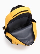 Рюкзак школьный, 2 отделения, 4 кармана, водонепроницаемое дно, 27×13×38.5 см, жёлтый - Фото 8