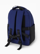 Рюкзак, 2 отделения, 3 кармана, водонепроницаемое дно, 27×13×38.5 см, синий - Фото 3