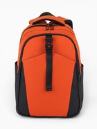 Рюкзак, 2 отделения, 3 кармана, водонепроницаемое дно, 27×13×38.5 см, оранжевый - Фото 2