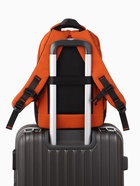 Рюкзак, 2 отделения, 3 кармана, водонепроницаемое дно, 27×13×38.5 см, оранжевый - Фото 11